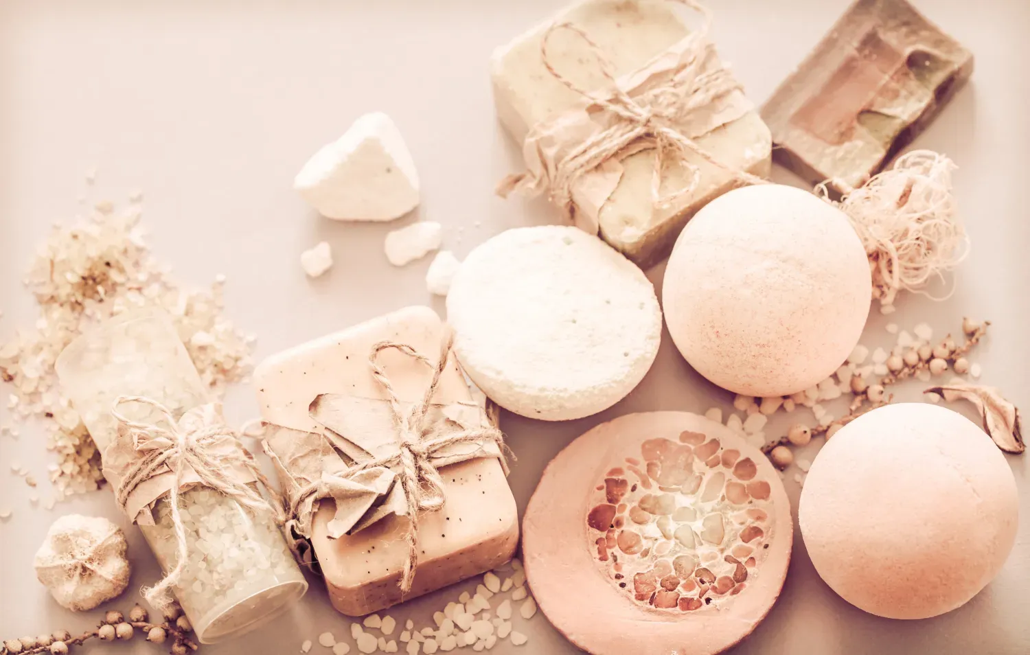 Natural soap ingredients